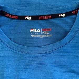 Fila Men’s XXL sport T shirt Royal Blue